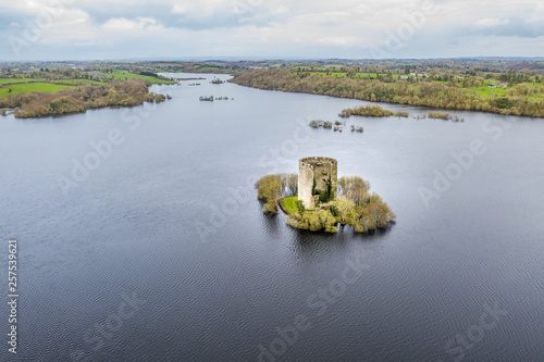 cloughoughter castle on lough oughter photo