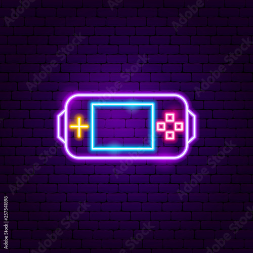 Gamer Console Neon Sign