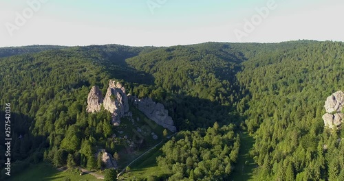 rock in the mountains. national reserve