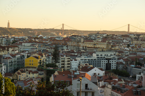 view over city of lisbon © Horner