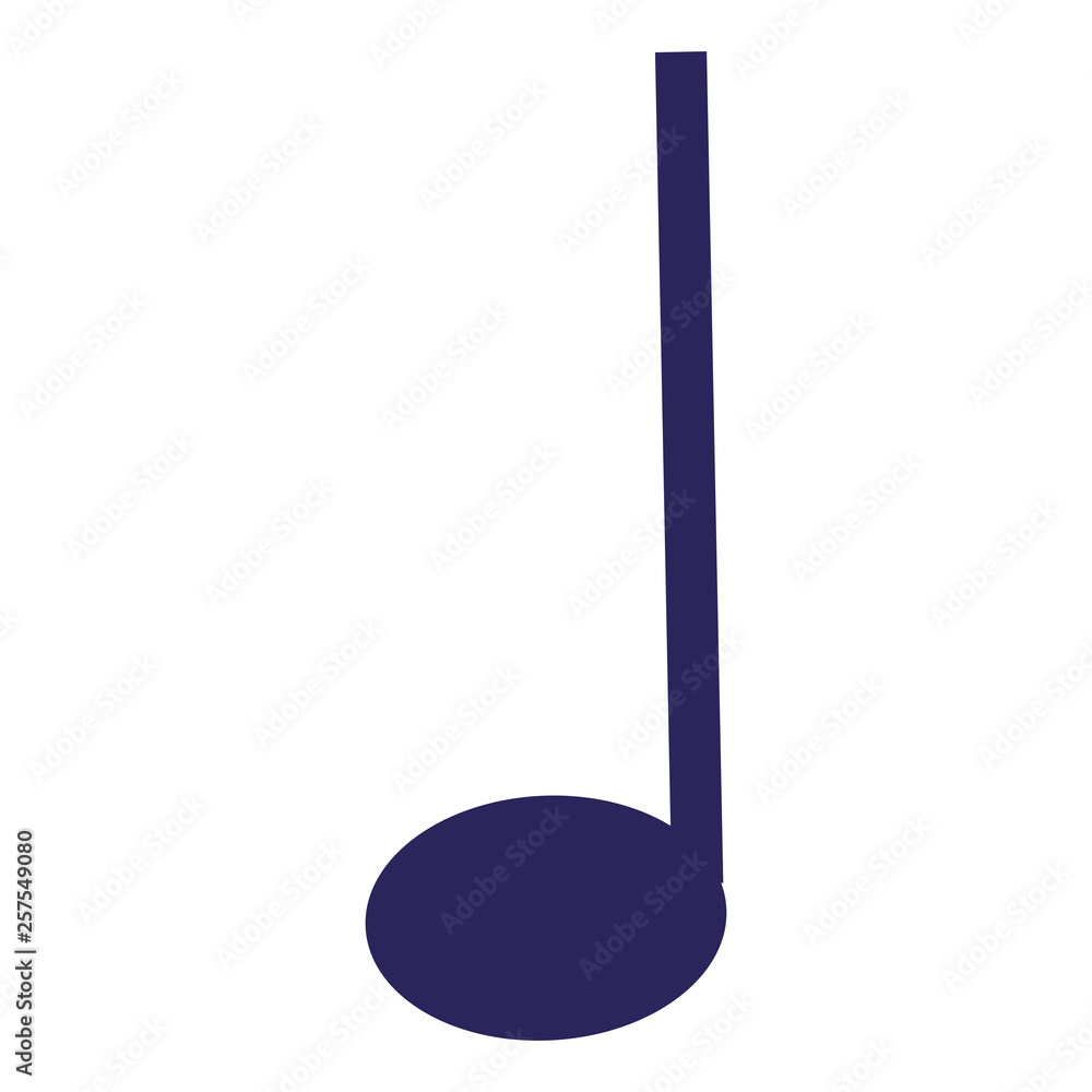 music note isolated icon music note isolated icon
