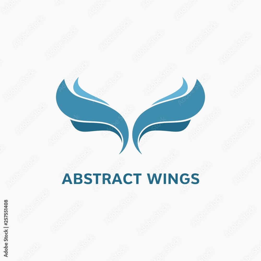 Abstract Wings Logo Template Abstract Wings Logo Template