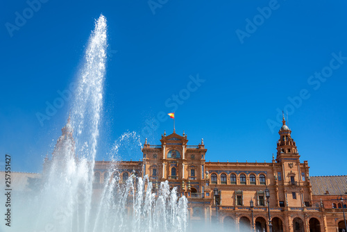 Fountain in Plaza de Espana