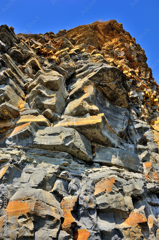 yellow cliff of sandstone, big high yellow cliff mountain of sandstone yellow cliff of sandstone, big high yellow cliff mountain of sandstone