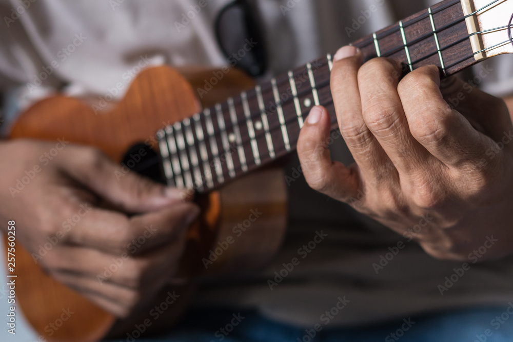 Fototapeta premium guitar, playing, young, hand, men, handsome, human, acoustic, music, practicing, finger, instrument, sound, musician, musical, string, guitarist, lifestyle, play, background, adult, caucasian, white, 