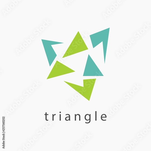 Abstract Geometry Logo Template