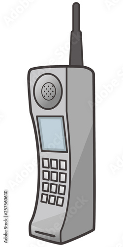 携帯電話機のイメージイラスト