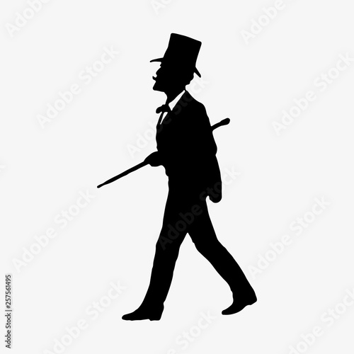 Gentleman with a top hat