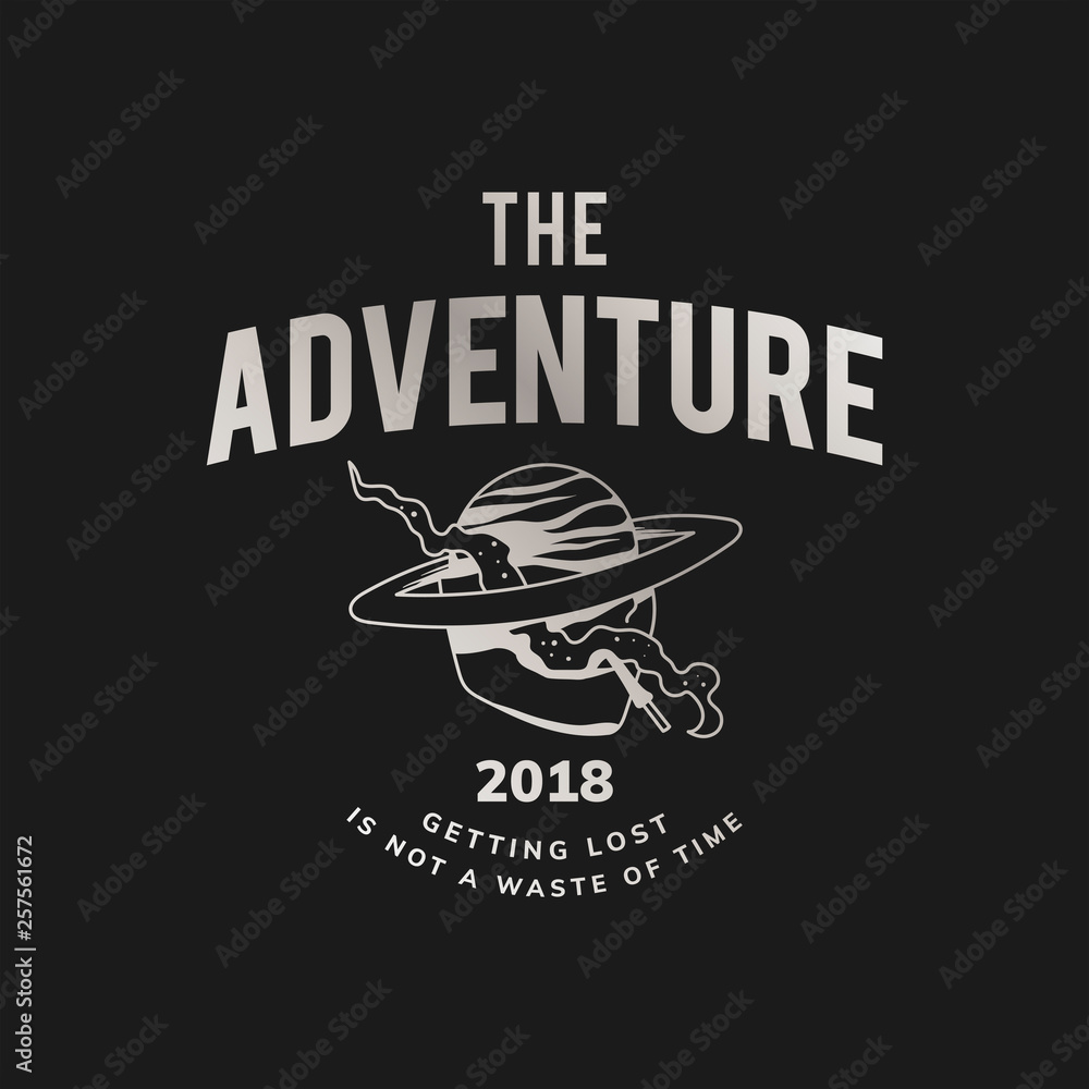 Fototapeta premium The adventure illustration