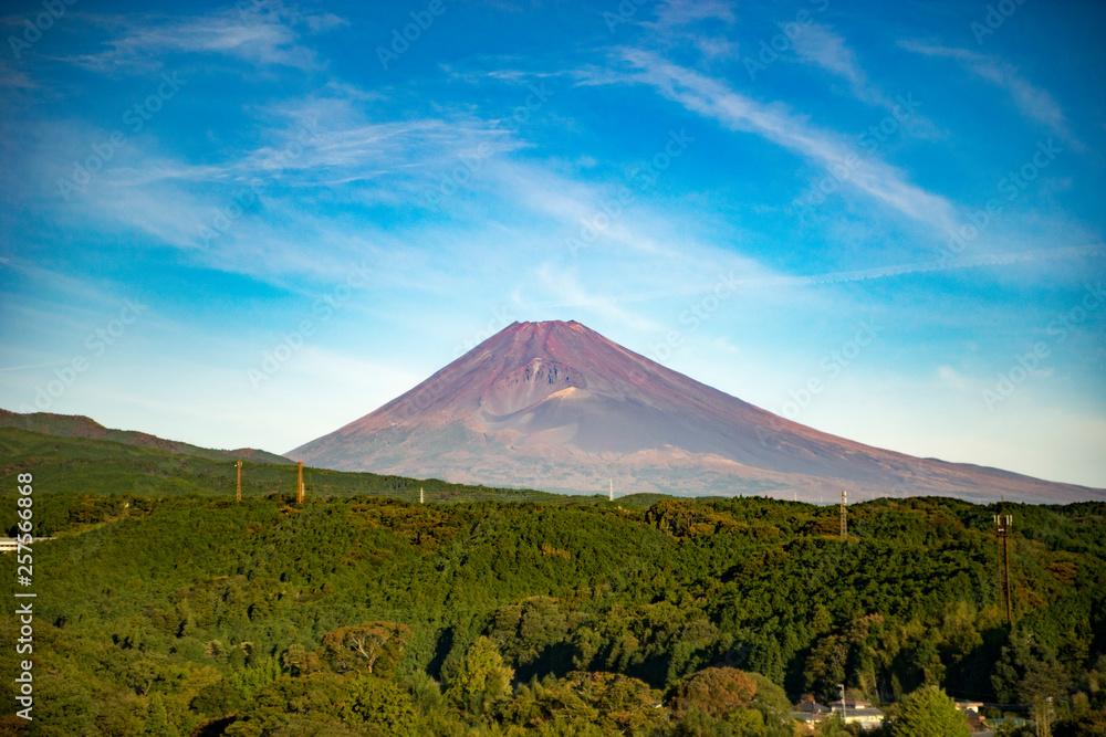 夏の富士山３