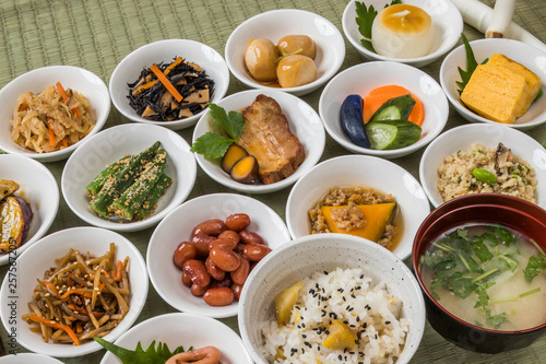ごはんのおかず Side dishes of rice japanese food