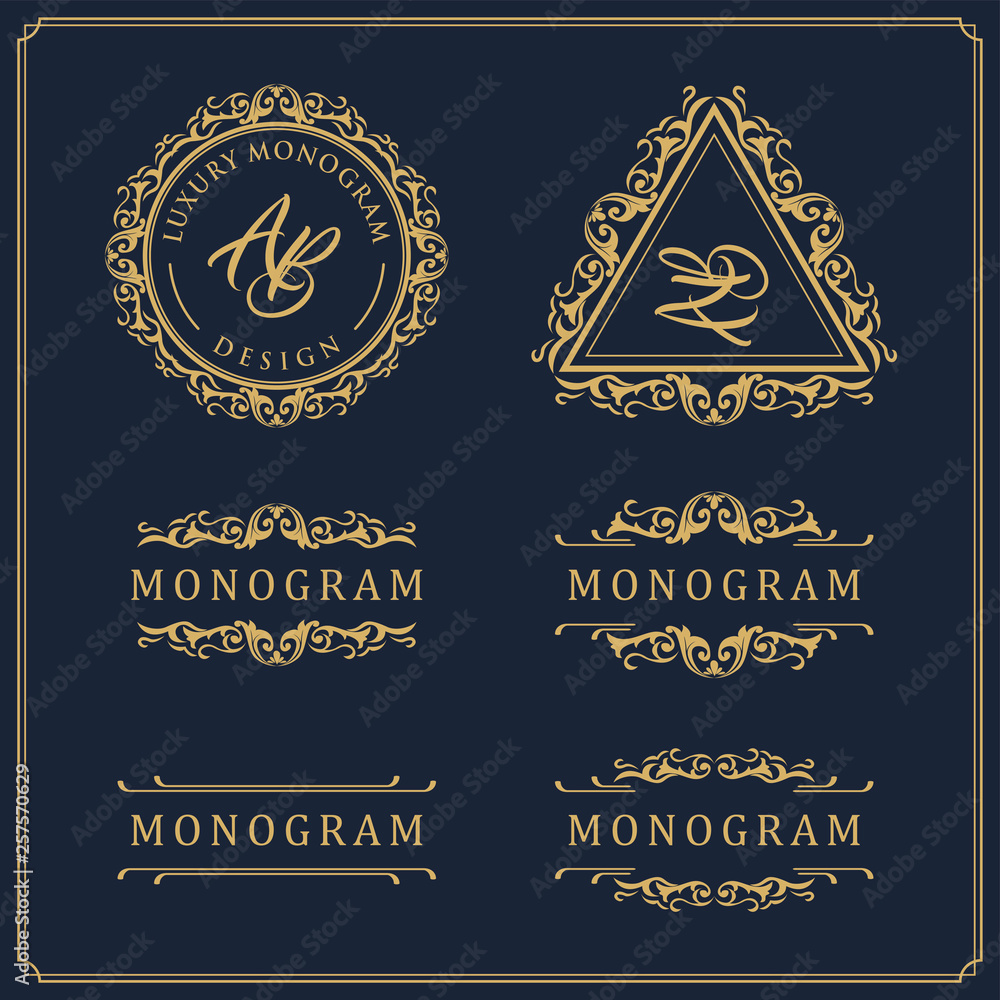 Obraz premium Luxury gold design for wedding and decoration