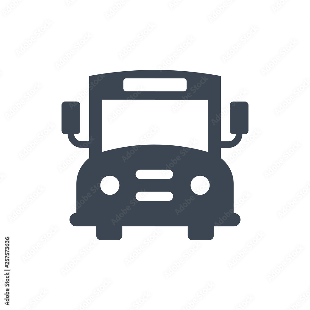 School bus icon School bus icon