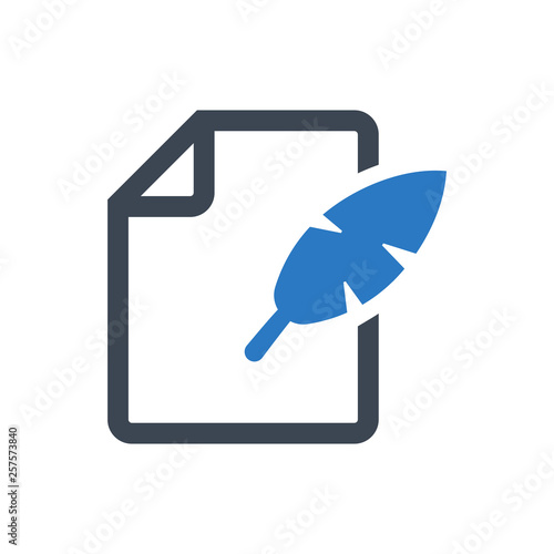 Literature compose icon