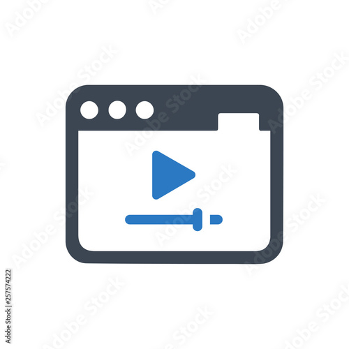 Online video icon