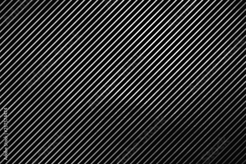 Shinning silver lines unique creative digital texture abstract pattern on black background. Design element