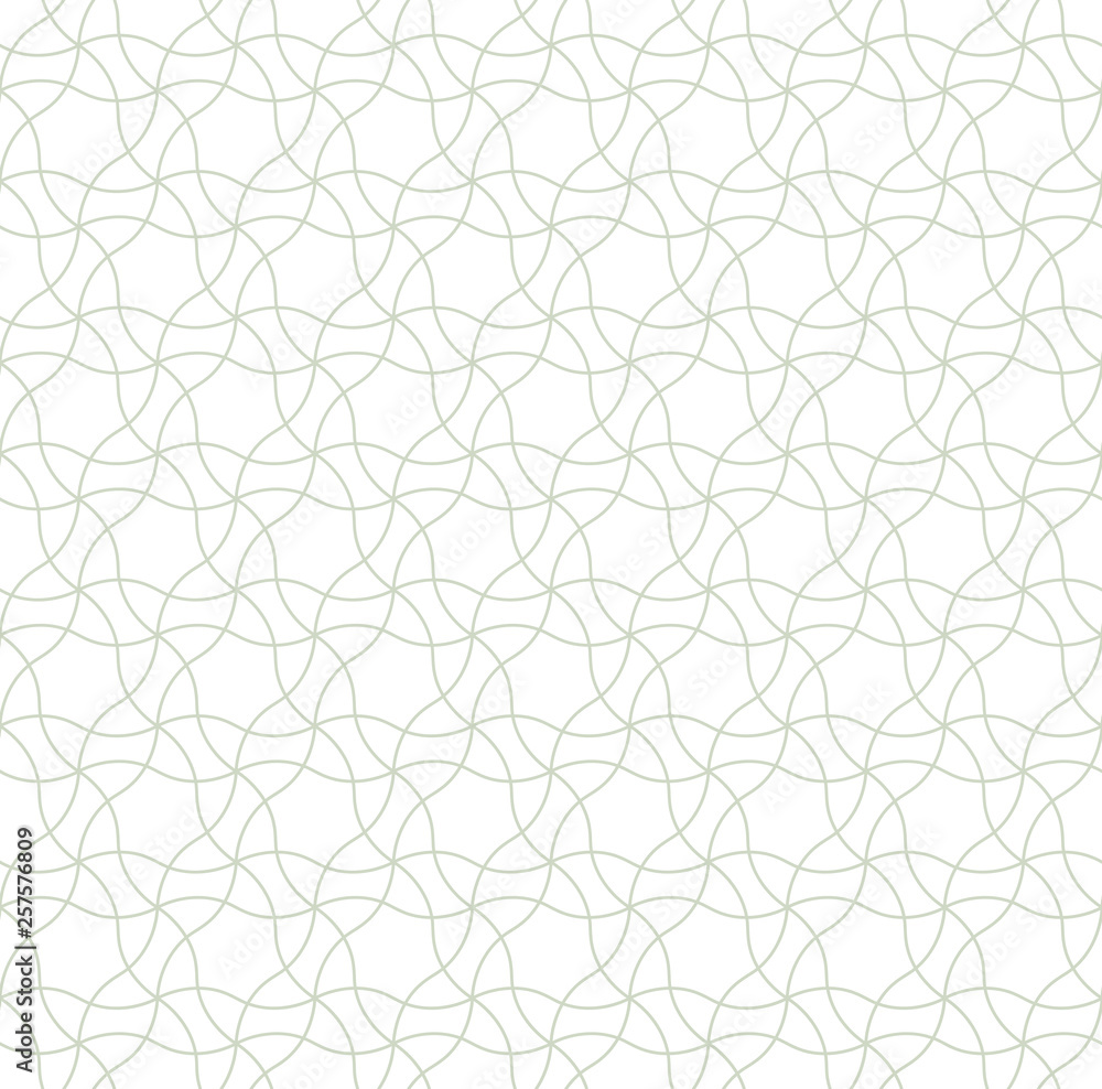 Fototapeta premium Vector seamless pattern, geometric ornament for textile print