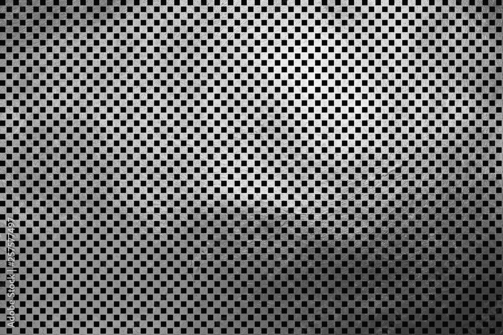 Creative modern digital luxurious shinning checkered square / cube grid silver texture pattern abstract background. Design element Creative modern digital luxurious shinning checkered square / cube grid silver texture pattern abstract background. Design element