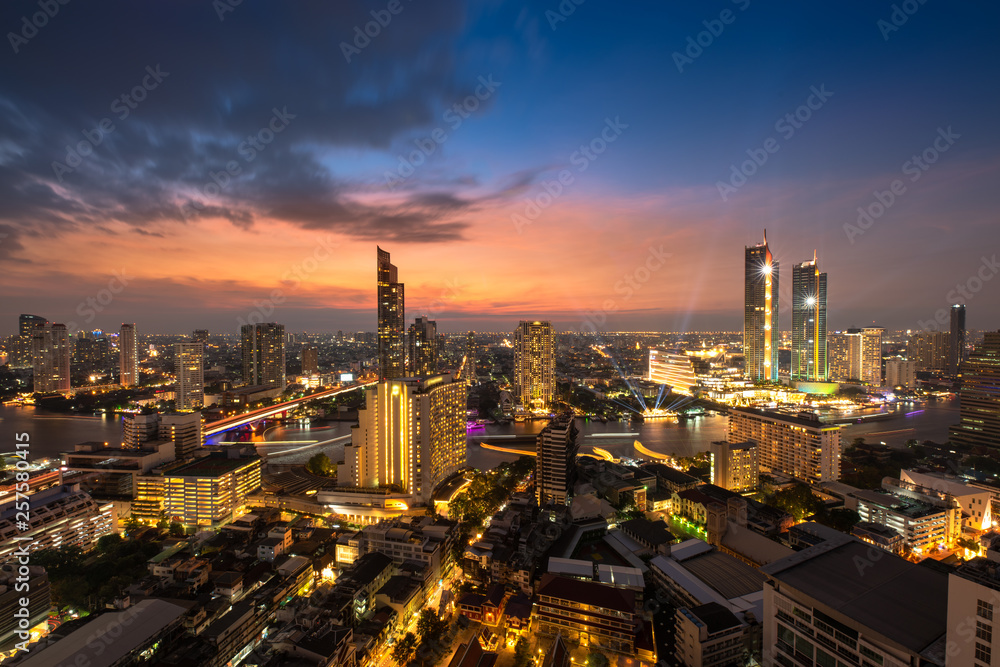 Bangkok City landscape