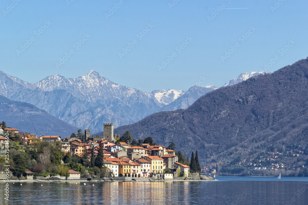 Panoramic view of Rezzonico, lake Como 4