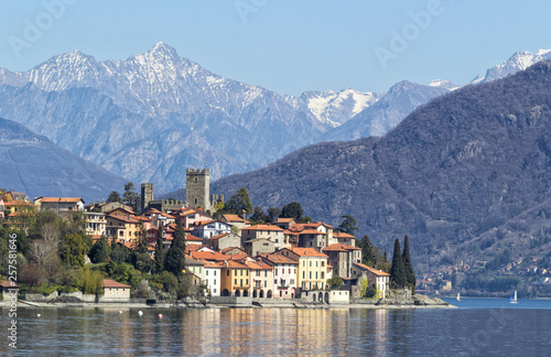 Panoramic view of Rezzonico, lake Como 3