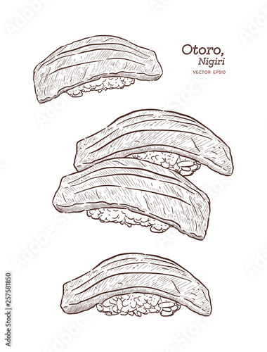 Maguro Nigiri Sushi, Japanese Food