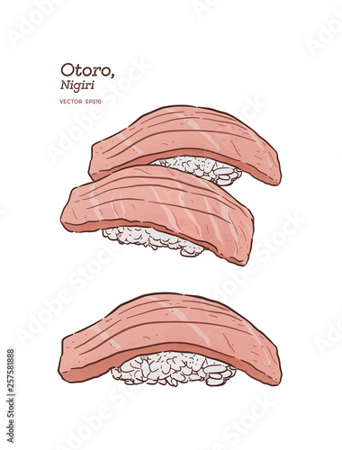 Maguro Nigiri Sushi, Japanese Food