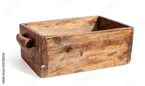 old wooden box