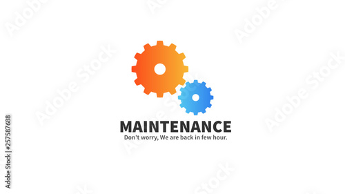 page illustrations are being maintenance with a flat, fluid, simple, modern design style that can be used in presentations, websites, blogs, social media, advertisements, mobile apps, etc.