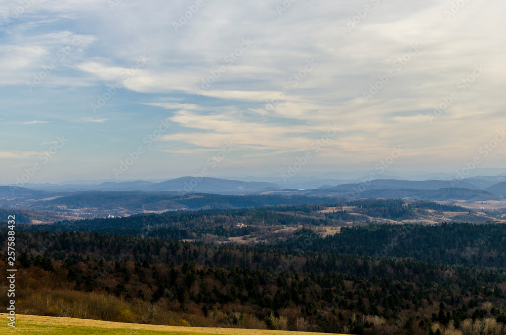 panorama Bieszczad panorama Bieszczad