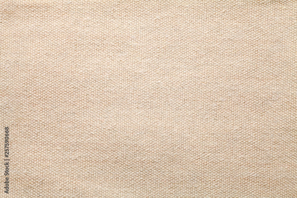 Fototapeta premium Close-up of brown canvas texture background