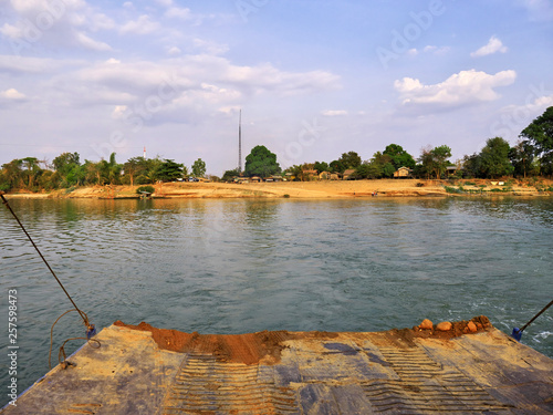 Mekong river, Champassak, Laos, Pakse photo