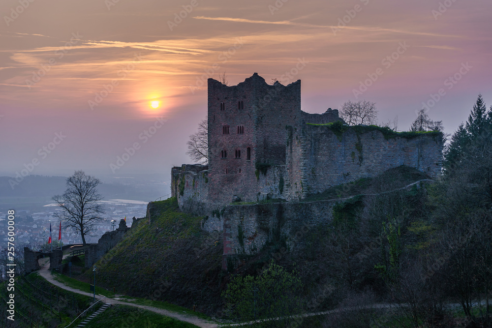 Fototapeta premium Burgruine Schauenburg Oberkirch
