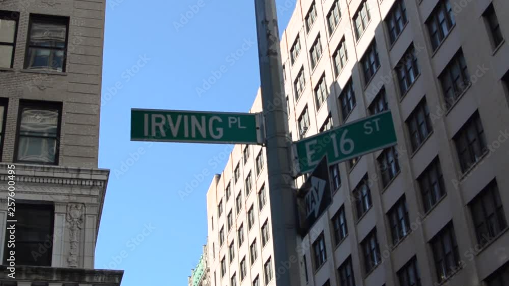 Iconic streen signs of New York City. Famous for the music venue rightly named after the street. Iconic streen signs of New York City. Famous for the music venue rightly named after the street.