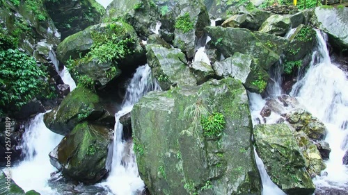 Beautiful landscape around Xinliao waterfall trail photo