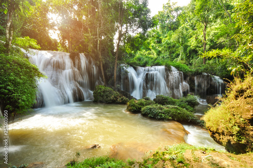 Thanawan Waterfall at Phayao Thailand