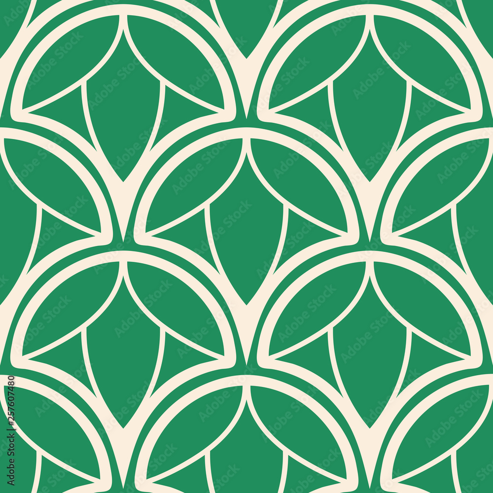 Fototapeta premium Vector modern tiles pattern. Abstract art deco seamless luxury background
