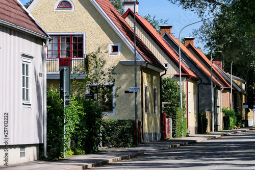 Photography STOCKHOLM, SWEDEN Single family houses in the neighborhood of Gamla Enskede