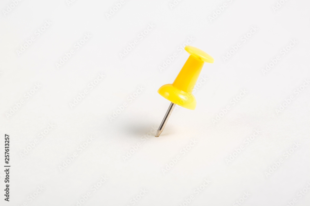 Colored pushpins, office supplies, close-up Colored pushpins, office supplies, close-up