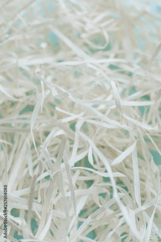 Macro photo of white paper decor material Macro photo of white paper decor material