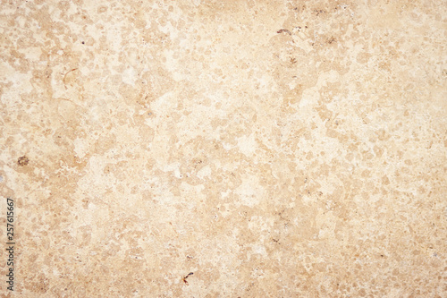 Obraz na plátně Abstract blank background with a polished flat surface made of natural stone bei