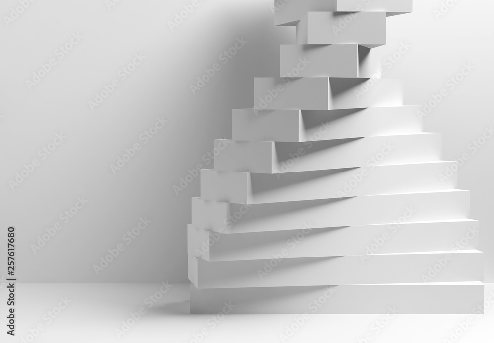 3d parametric spiral installation of boxes 3d parametric spiral installation of boxes