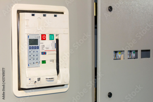 electrical equipment air circuit breaker (accessories for protect and control electric power) at mdb cabinet for industrial