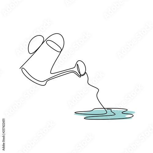 continuous line drawing wat...
