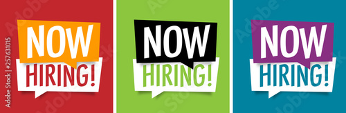 Now hiring !