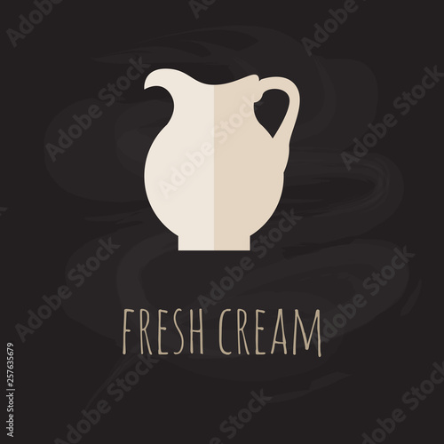 Vector_illustration with coffee and coffee dishes