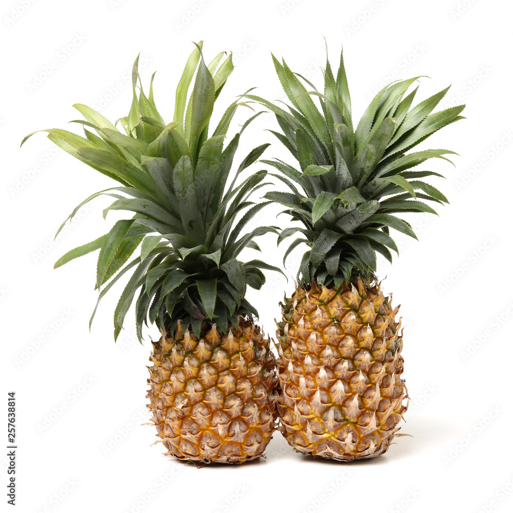 Fototapeta premium Pineapple on white background