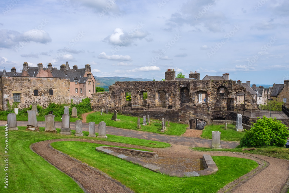 Der historische Friedhof von Stirling