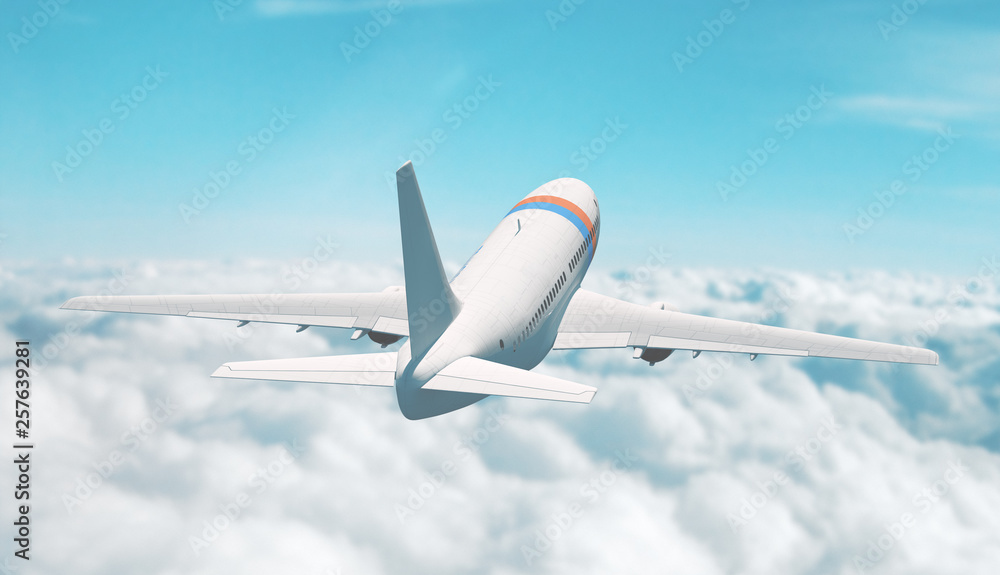 Obraz premium Travel concept, 3d rendering