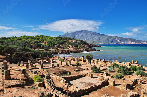 Obraz na płótnie Tipaza, Algeria, Ancient Rome, Africa w salonie